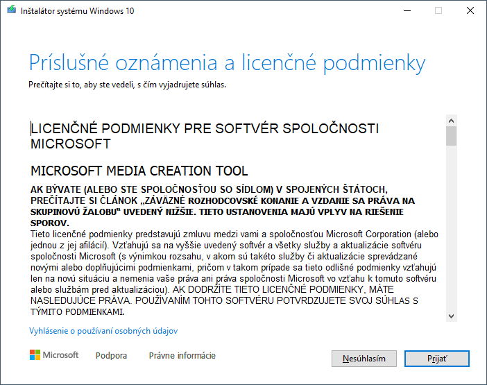 2020-10-22 23_24_12-Inštalátor systému Windows 10